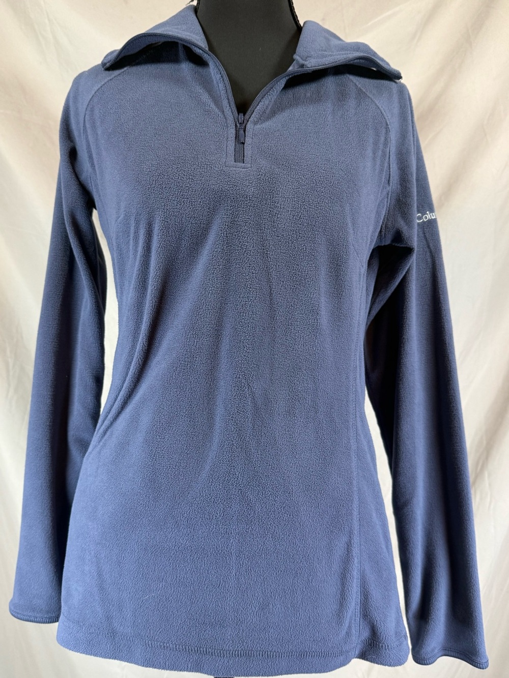 Columbia Women’s Glacial IV Half-Zip Fleece Pullover Slate Blue - Size XS